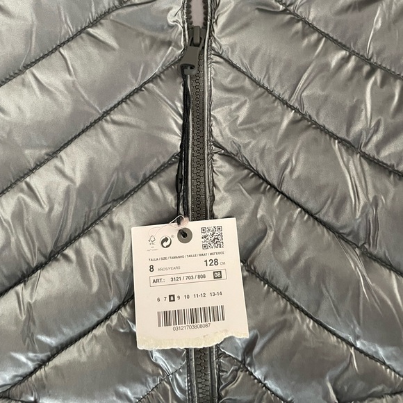 Silver kids jacket - Picture 2 of 2